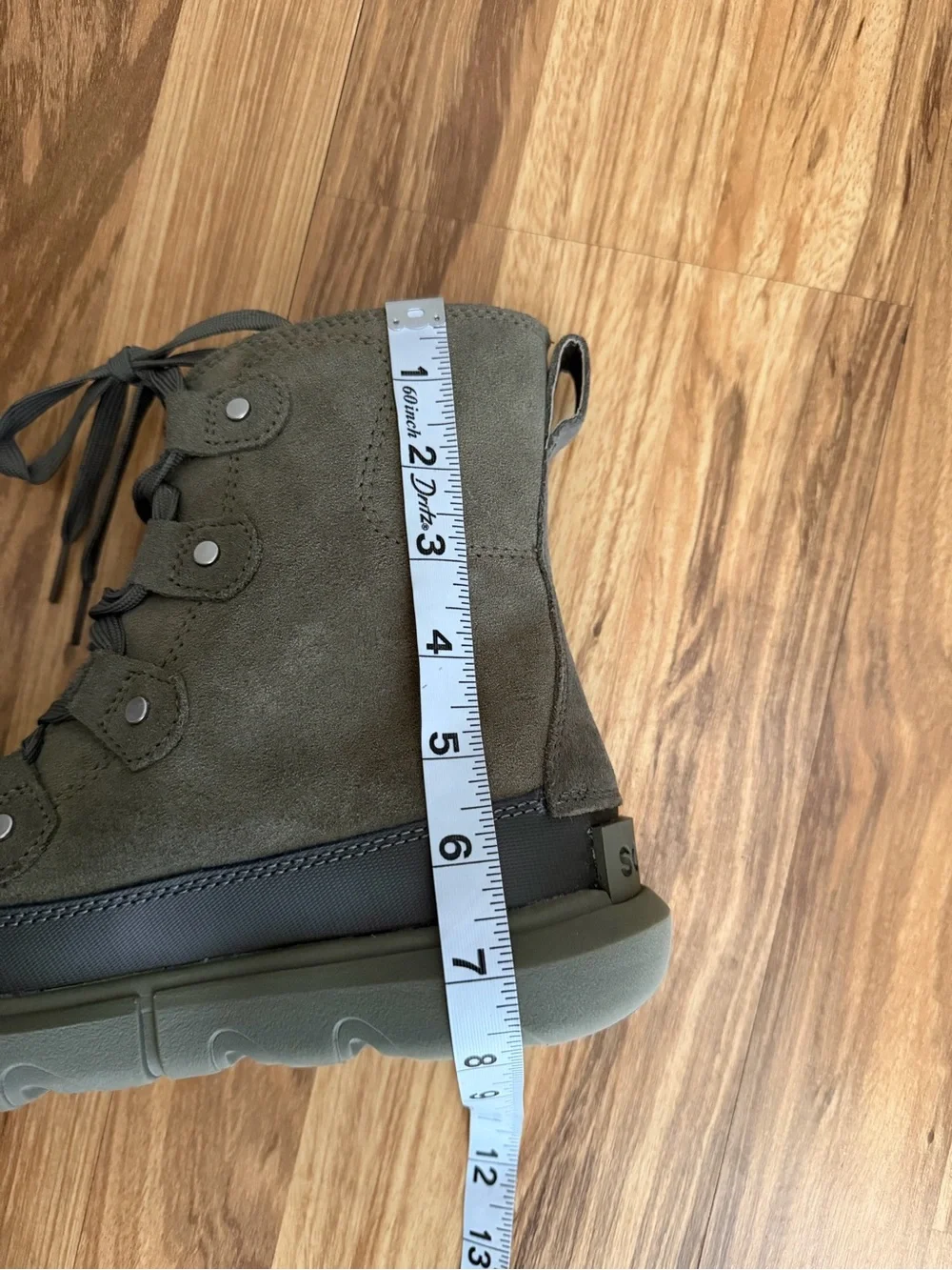 Sorel Women’s Explorer Nex Joan Waterproof Winter Boots Green Sz 7.5